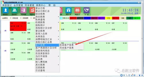 總舵主軟件酒店客房管理系統產品亮點功能
